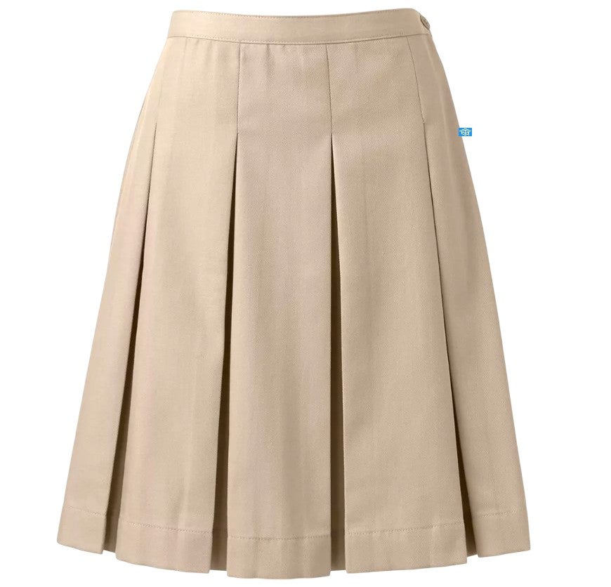 Stitched-Down Box Pleat Skirt | Tan Uniform Co.